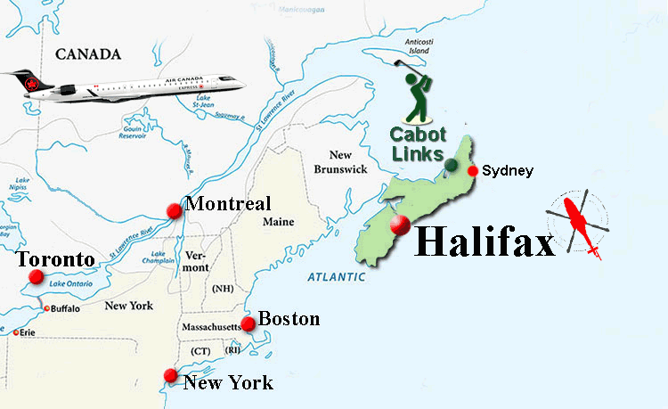 Location Of Halifax Nova Scotia